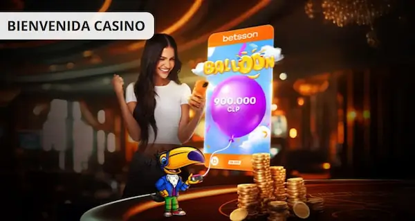 Bono de bienvenida de Betsson casino Chile