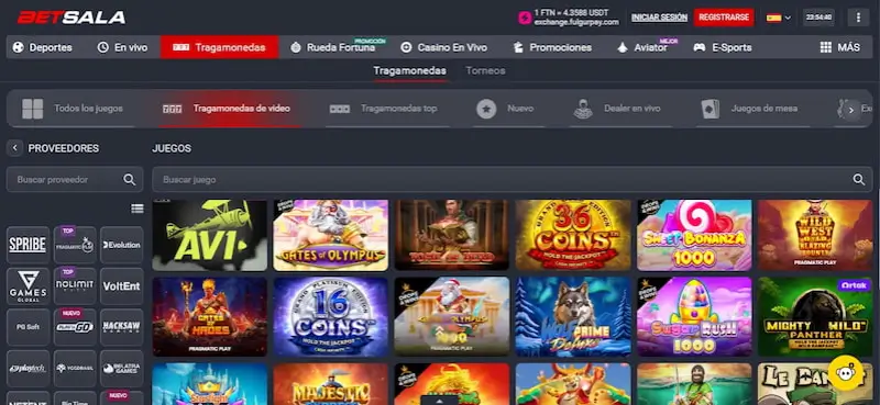 Mejores Casinos Online con Bonos de Cashback: Betsala