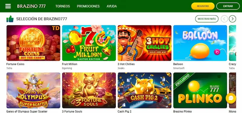 Mejores Casinos Online con Bonos de Cashback: Brazino777