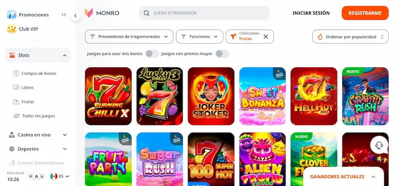 Mejores Casinos con Bono de Cumpleaños en Chile: Monro Casino