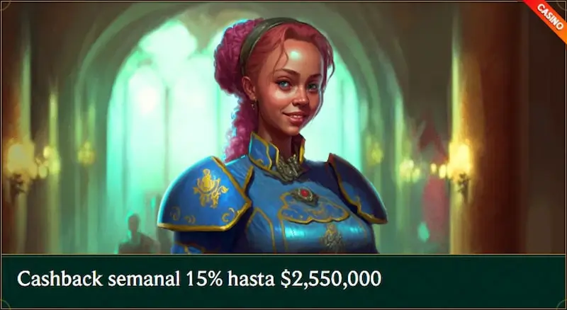 Tipos de Bonos de Cashback: Cashback de Casino