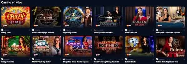 Casino en Vivo 1Win Chile