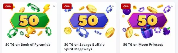Giros gratis y Mega paquetes de gemas en Mr.Bet