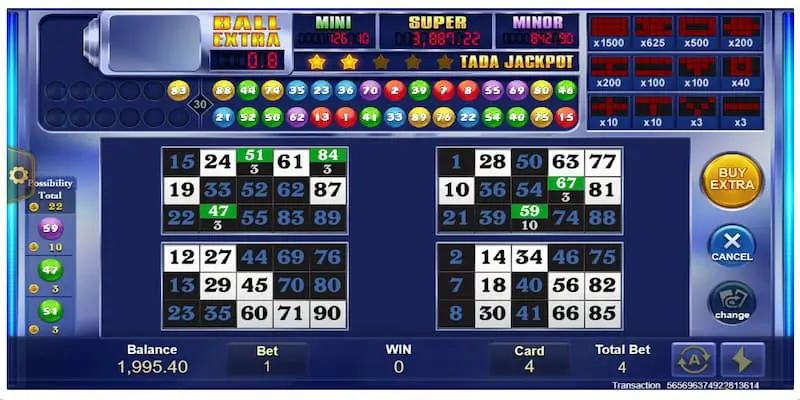 Variantes de Bingo Online Más Populares de Chile: Jackpot Bingo