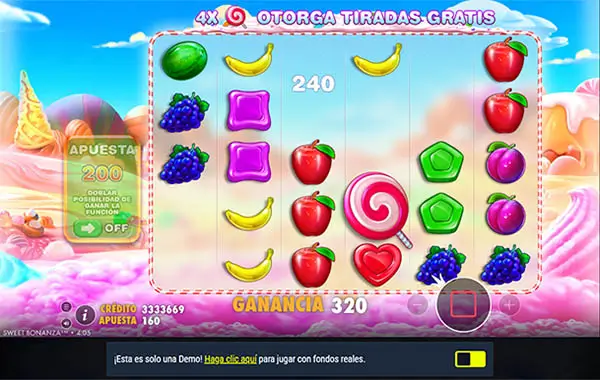 Juega gratis a Sweet Bonanza