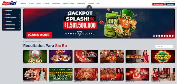 Juego de Dados Online en Rojabet