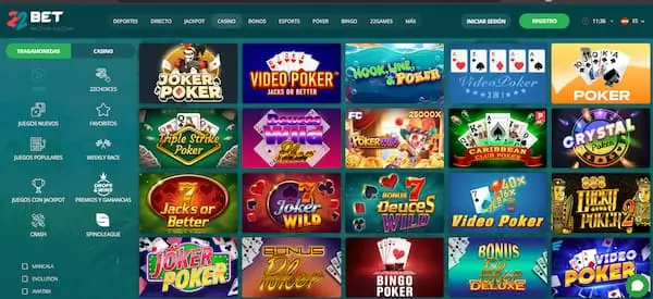 Juegos de mesa de 22Bet