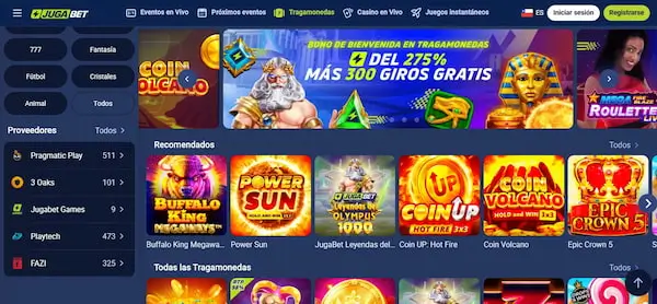 Jugabet - Casinos online que aceptan Webpay en Chile