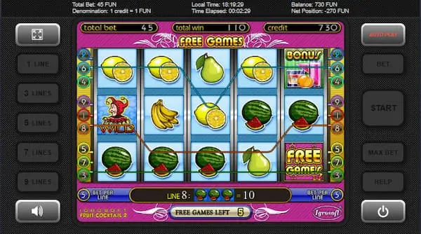 Jugar Gratis Fruit Cocktail 2
