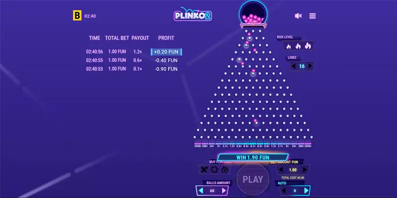 Jugar Plinko Gratis