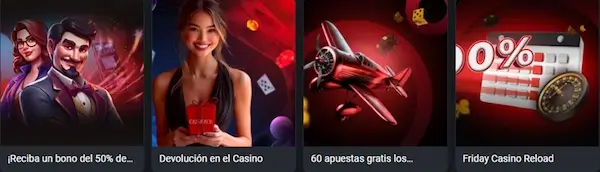 Otras promociones Megapari casino