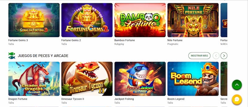 Otros juegos brazino777