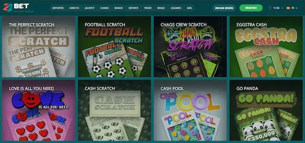 Otros juegos de 22bet Casino chile
