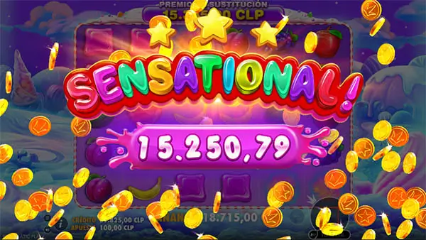 Pagos en Sweet Bonanza