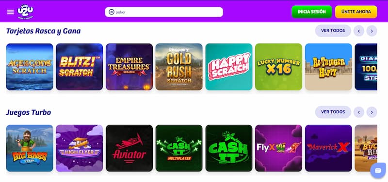 Playuzu otros juegos de casino