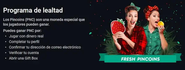 Programa de Lealtad en Pin-Up casino Chile