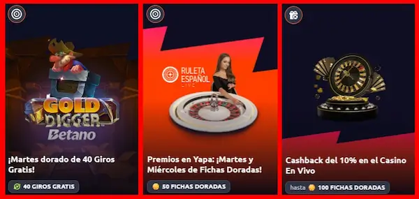 Promociones - Betano casino Chile