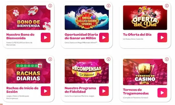 Promociones en Spin Casino Chile