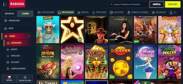 5 Casinos Donde Vale la Pena Apostar con Criptomonedas: Rabona