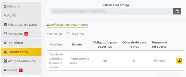 Seguridad en MiCasino