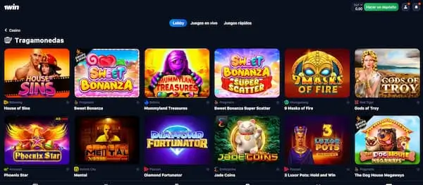 Tragamonedas 1Win Chile