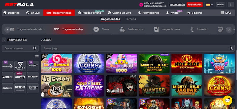 Tragamonedas - Betsala casino Chile