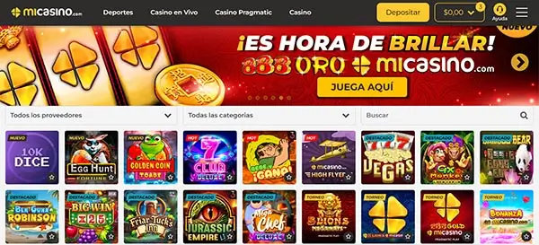 Tragamonedas en MiCasino