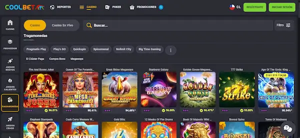 Top 5 Casinos con Tragamonedas Móviles: Coolbet