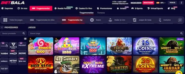 Casinos con Fruit Cocktail: Betsala