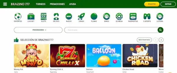 Top 5 de Casinos para Depositar con VISA: Brazino777