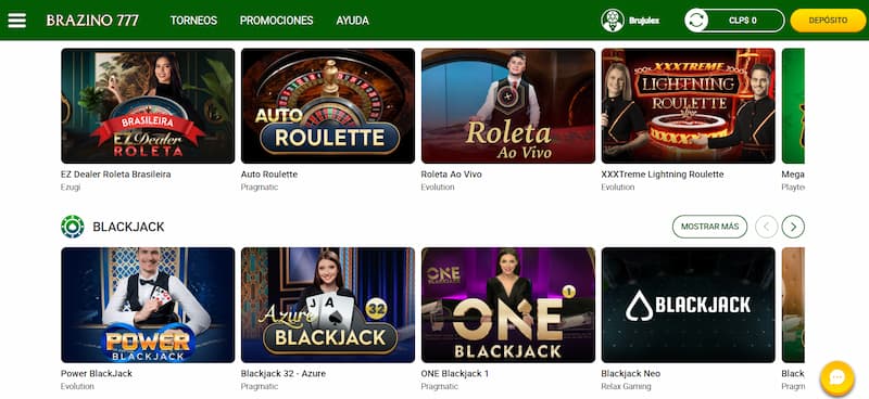 casino en vivo Brazino777