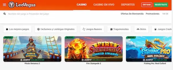 Top 5 de Mejores Neteller Casinos en Chile: Leo Vegas 