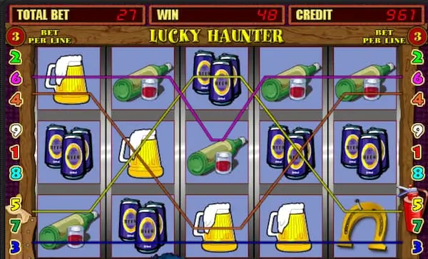 Líneas de Pago de Lucky Haunter