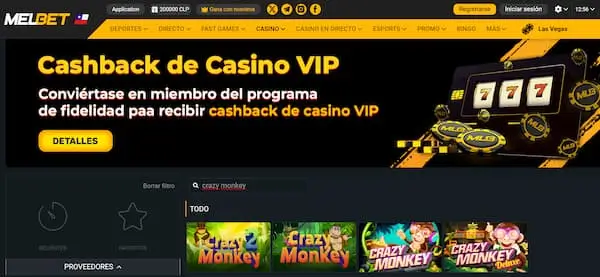 Mejores Casinos Online para Jugar Crazy Monkey en Chile: Melbet