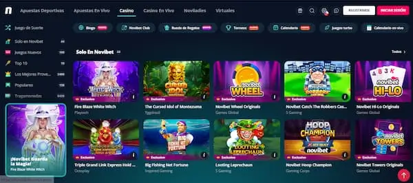 Top 5 de Mejores Neteller Casinos en Chile: Novibet